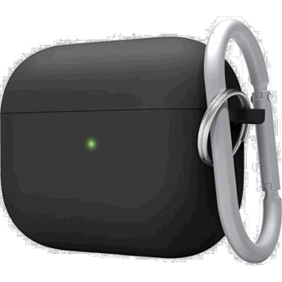 【日本直邮】elago AirPods Pro硅胶耳机盒LIQUID HYBRID黑色UYH1