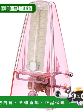 【日本直邮】nikko尼康乐器配件节拍器粉红色252声音洪亮节拍精准
