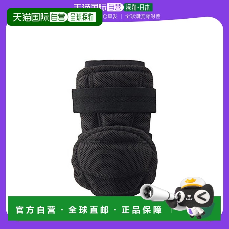 【日本直邮】ASICS棒球击球手用护肘 薄型黑色 F BPE230亚瑟士