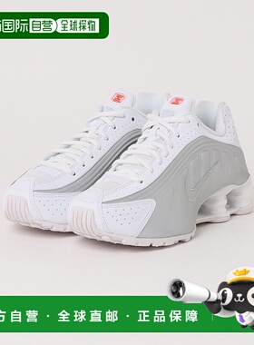 1h可退 日本直邮耐克 NIKE 女士 SHOX R4 复古运动鞋 白色 通气设