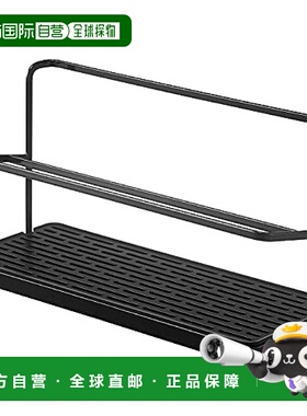 【日本直邮】Yamazaki山崎 排水盘 壶瓶用滤水架 黑色 5409-P