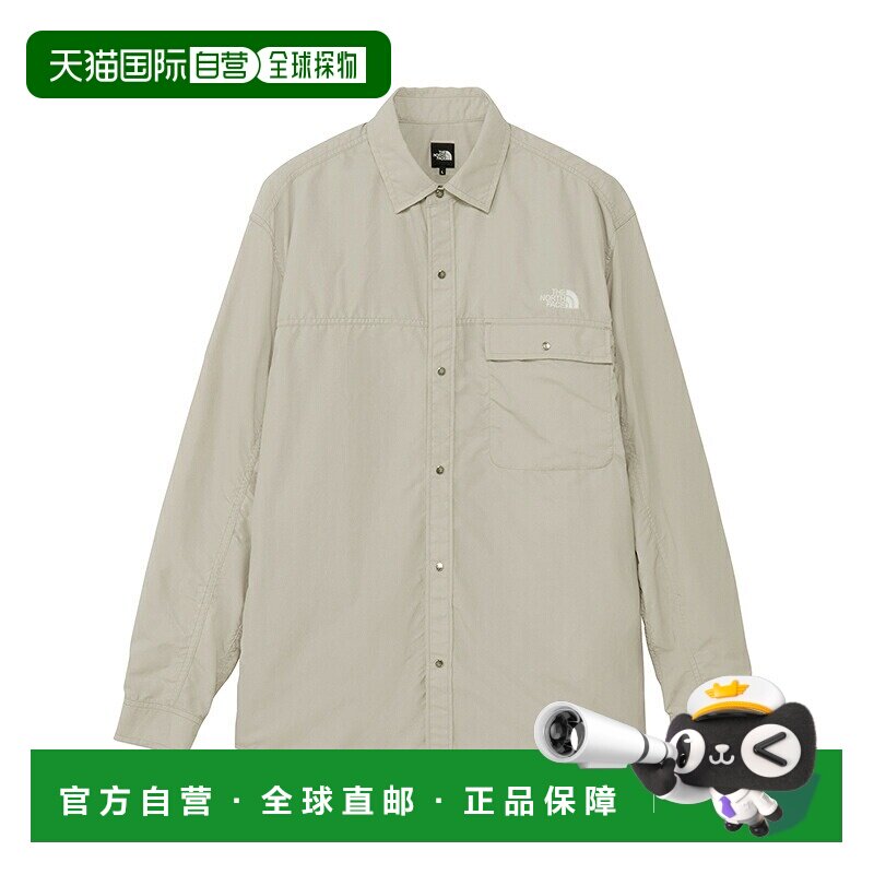 日本直邮The North Face 北面 Nuptse 长袖衬衫 男女通用 NR62634