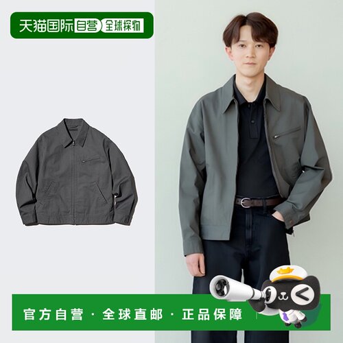 日潮跑腿UNIQLO优衣库男装女装休闲拉链上衣底特律夹克牛仔外套