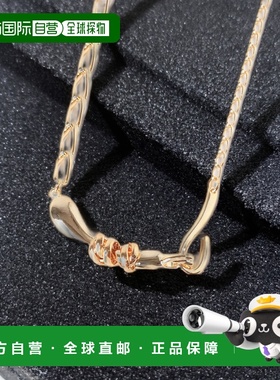 1h可退 日本直邮Lapuis 女士 Flow Coil 系列造型锁骨链 LWA72542