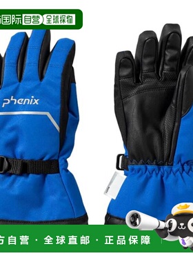 日本直邮PHENIX 青少年滑雪坡手套 ESB24GL83 蓝色 手套