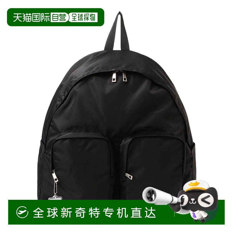 1h可退 日本直邮PACKING 男士金属银拉链双口袋背包 92610321585
