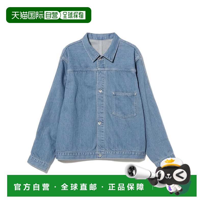 日本直邮nanamica 男装 短款丹宁夹克 自然做旧感【付后1h可退】图片