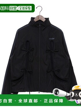 日本直邮NERDY 女士丝带领带防风衣 [NE8621EW000654] 黑色