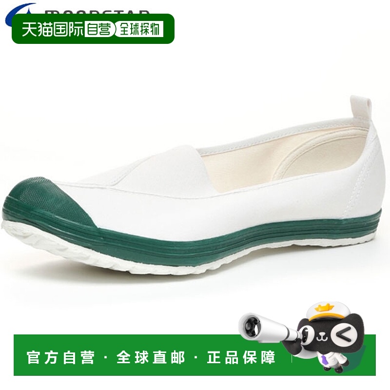 日本直邮Moonstar 室内鞋 高中 4-Gate S绿色中心戈尔类型防臭2E1