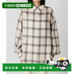 1h可退 日本直邮NOBLE 维埃拉格纹休闲衬衫