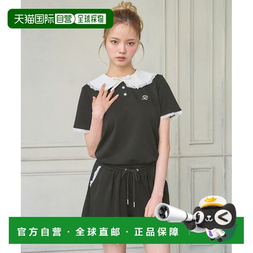 1h可退 日本直邮Fickle Bebe 女装 蕾丝领套装 IG351X11FB短裤