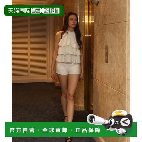 日本直邮eimy istoire 女装 短款提花呢料迷你短裤 11264230670