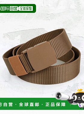 日本直邮florge 无级调节通用款军事尼龙束腰皮带 FL8218EW05092