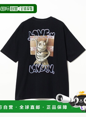 1h可退 日本直邮JAMES EDSON × BEAMS T 男女同款宽松版型艺术印