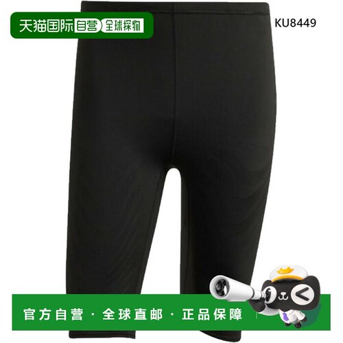 日本直邮adidas RUN EVO ST TIGHTS 跑步紧身裤 黑色 D4782休闲裤