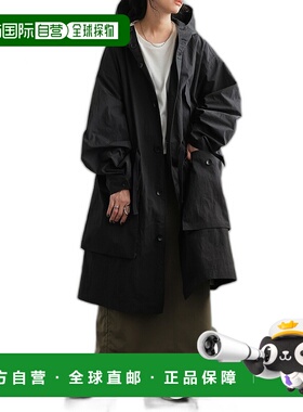 1h可退 日本直邮antiqua 女士2way军绿色大衣 ZK00185外套