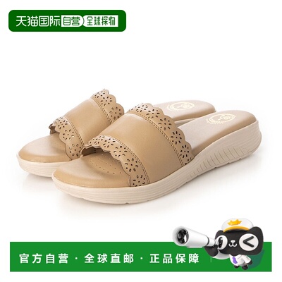 日本直邮YOSUKE 本革凉鞋 一脚蹬真皮凉鞋 YO729BW19103