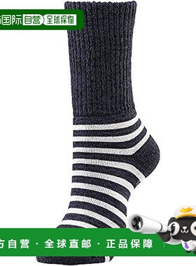 【日本直邮】美津浓Mizuno女士防寒保暖袜 中筒袜C2JX1802藏青色2