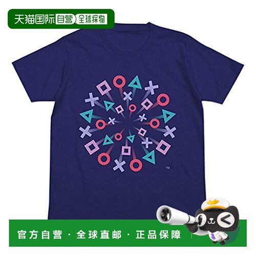 【日本直邮】COSPA PlayStation祭 T恤 藏青 时尚 S