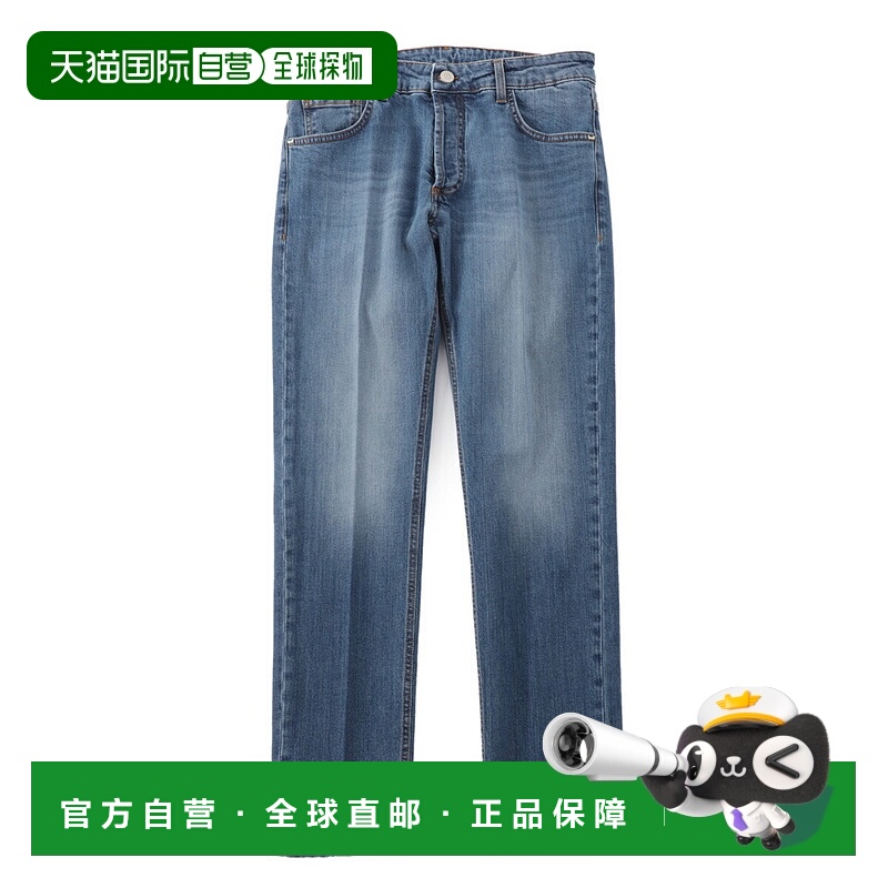 日本直邮Entre Amis 纽扣飞牛仔裤 蓝色 男士 8177 206l2047 5 TK