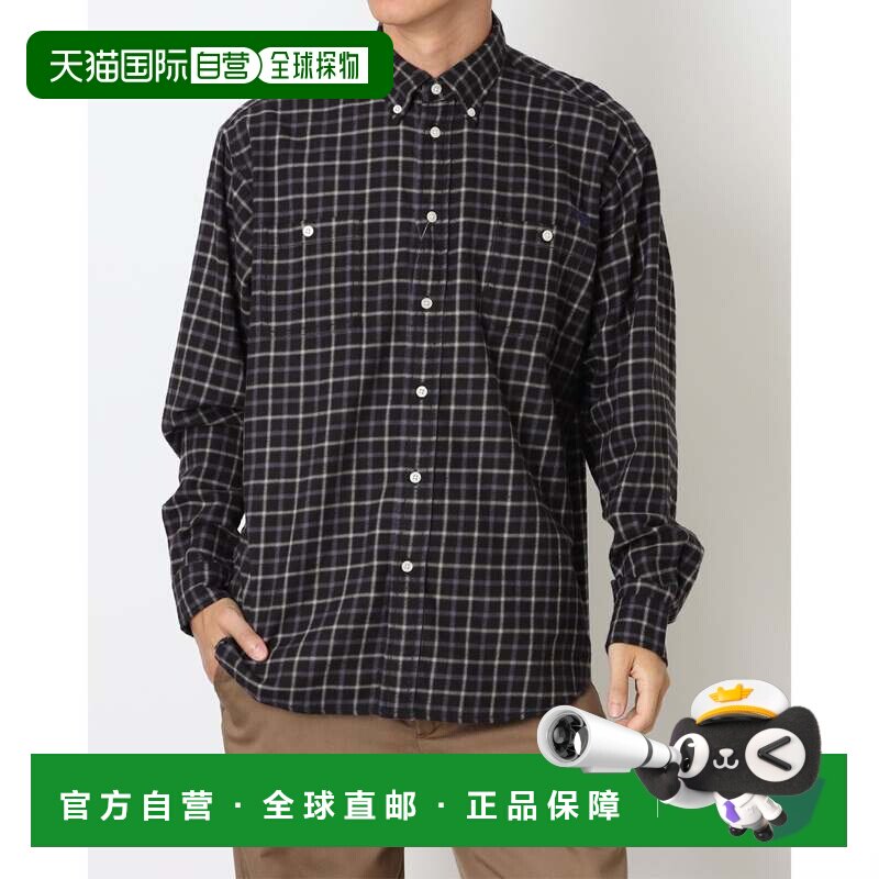 日本直邮THE NORTH FACE 户外休闲长袖衬衫 长袖霜锻法兰绒衬衫