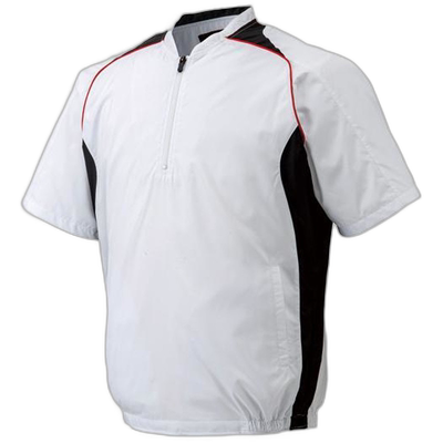 日本直邮MIZUNO 半拉链夹克短袖 12JE4V4101高档舒适 时尚百搭