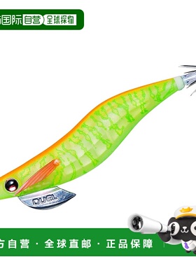 【日本直邮】DUEL LQ透明布卷鱿鱼饵 3.5号 A1782-GLLC 夜光绿
