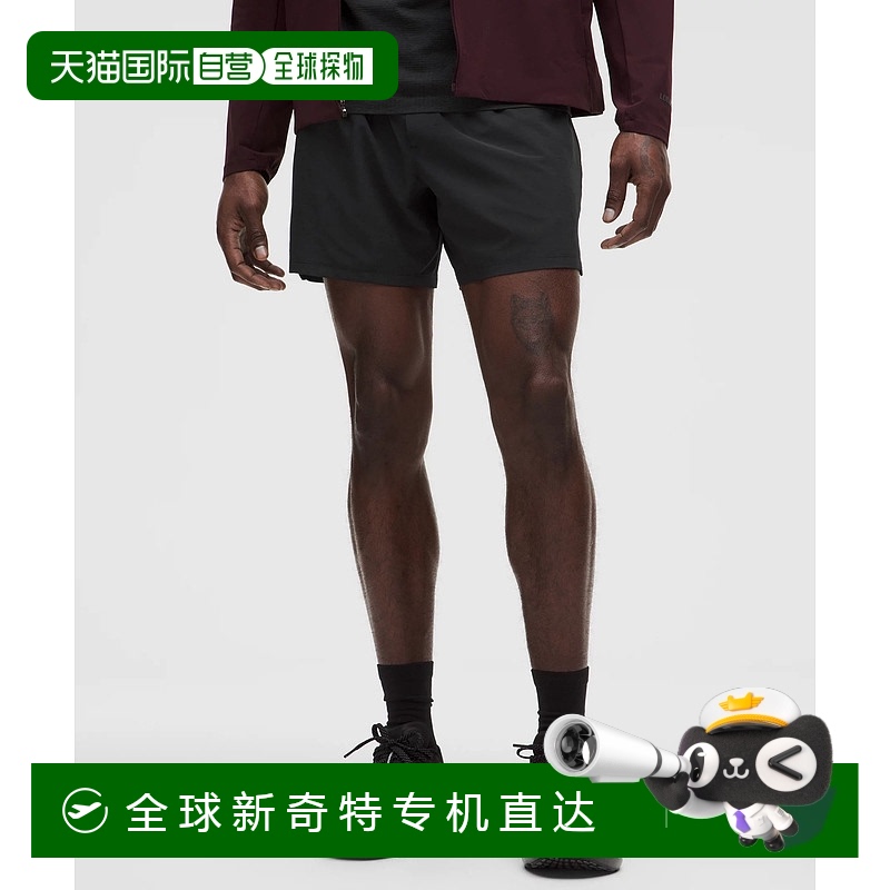 1h可退 日潮跑腿Lululemon露露乐蒙 Mile Maker Run Crew 防撕裂6