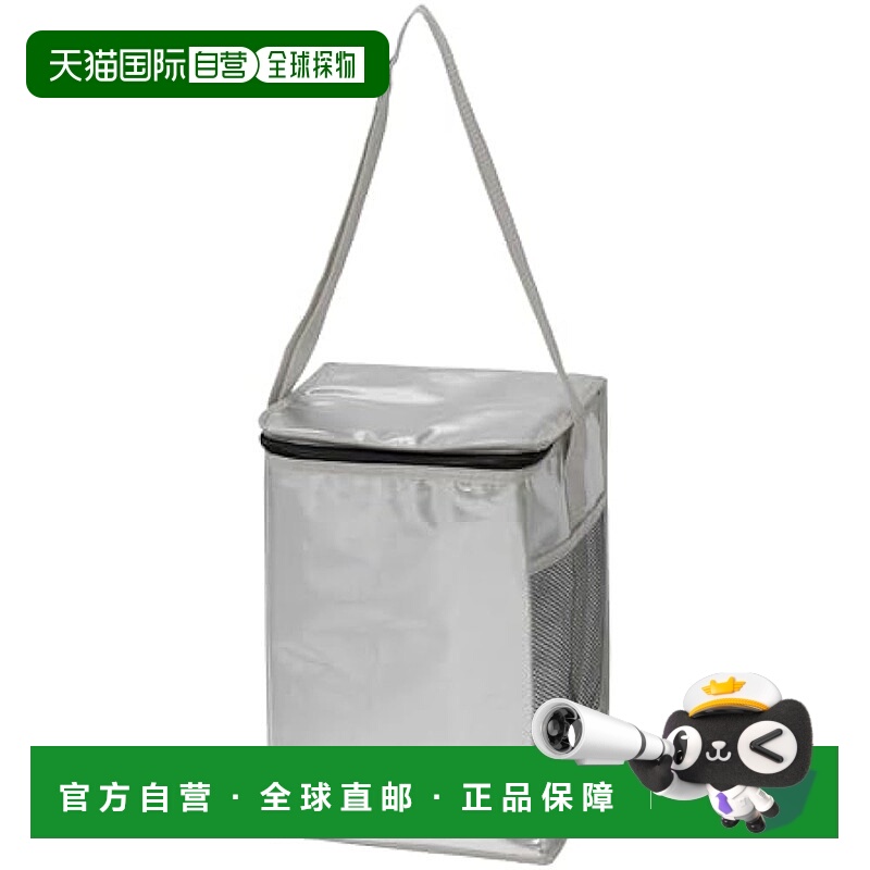 【日本直邮】鹿牌 保冷袋 可折叠  12L 银色 Delice UE-652