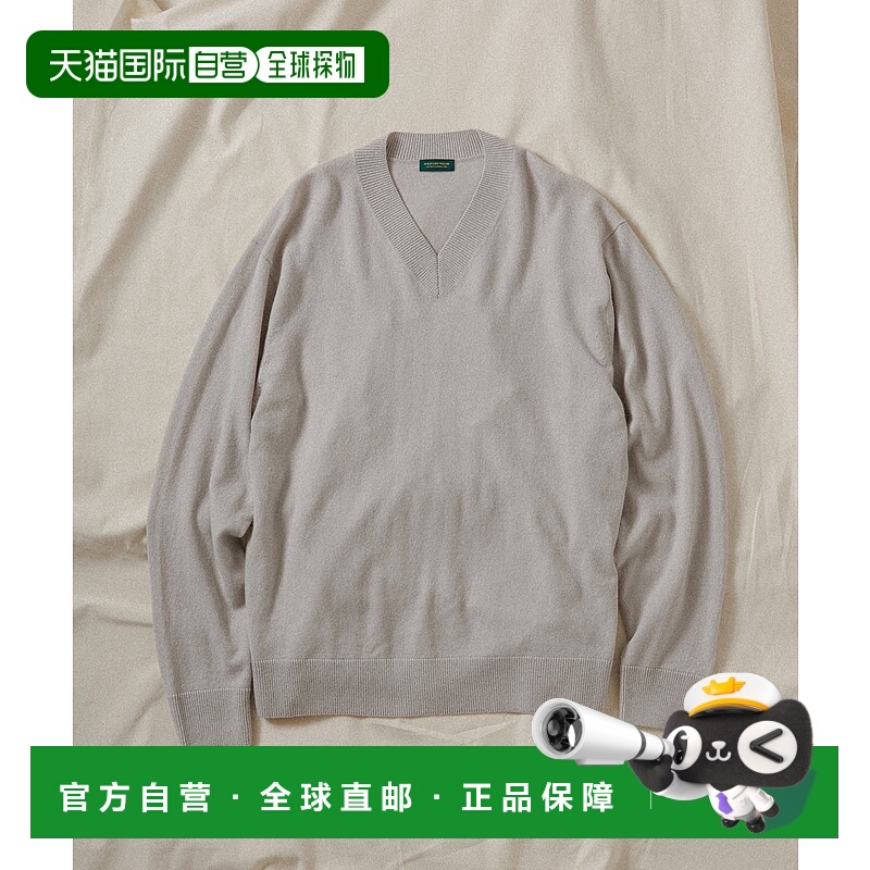 1h可退 日本直邮WILD LIFE TAILOR 男士 羊毛混纺V领针织衫 轻盈