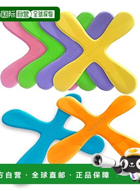 【日本直邮】RANGS回力镖 回旋镖6色套装 户外运动玩具