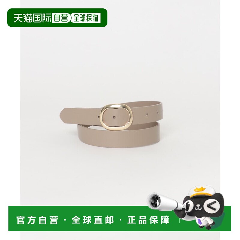1h可退 日本直邮URBAN RESEARCH DOORS 女士 宽版椭圆大扣腰带 DR