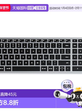 【日本直邮】Satechi Slim X2蓝牙键盘 太空灰 ST-BTSX2M新款