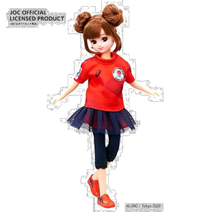 【日本直邮】TAKARA TOMY JOC官方授权Rika酱芭比娃娃 东京2020志