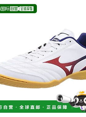 【日本直邮】美津浓MONARCIDA NEO IN五人制足球鞋 白/红色29.0cm