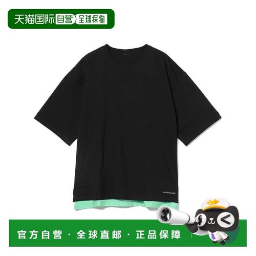 1h可退 日本直邮B印MARKET 男士荧光拼接宽松T恤 70040034683