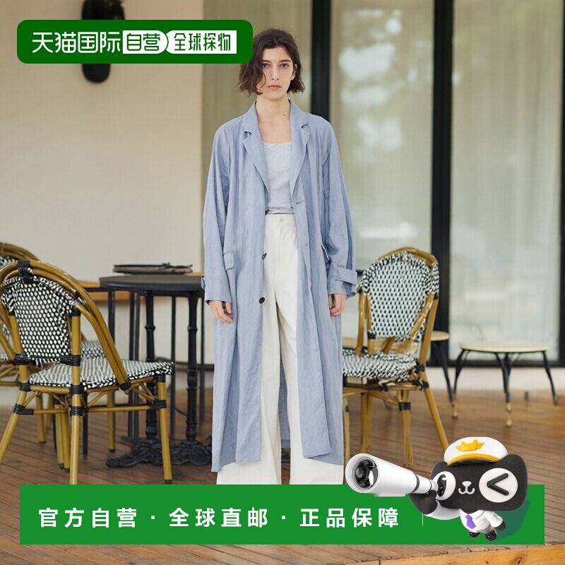 1h可退 日本直邮GALERIE VIE 女装 亚麻 Chester 大衣 2308610810