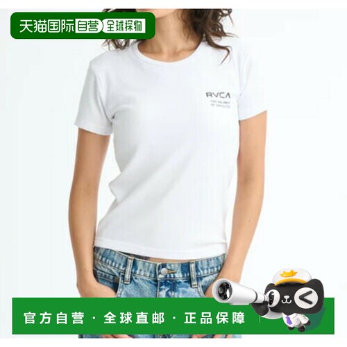 日本直邮RVCA UTILITY SS BABY BG043854 T恤白色 26年春夏款