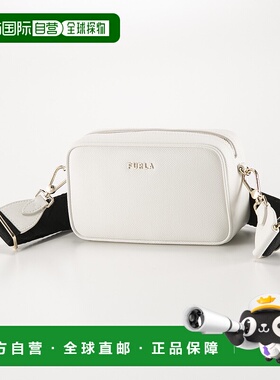 日本直邮 FURLA 单肩包 CLASSIC CROSSBODY/TALCO h+NERO WE00600