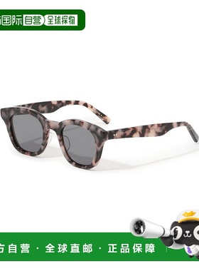 1h可退 日本直邮BLANC..女士复古方形太阳镜 33094209001