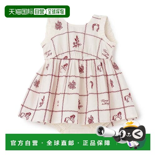 日本直邮petit main OP套装 红色