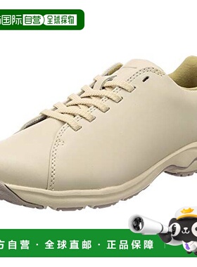 【日本直邮】美津浓 跑鞋 天然皮革简约造型米色22cm3E B1GD1920