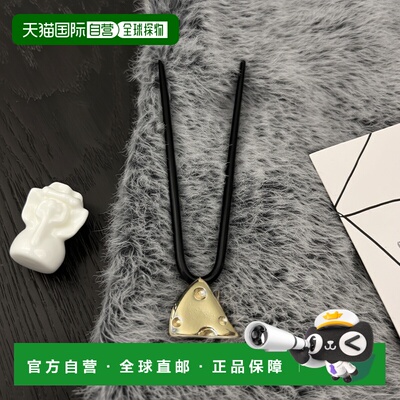 1h可退 日本直邮ROSETTA PRAYER 女士 趣味奶酪造型项链 复古黄铜