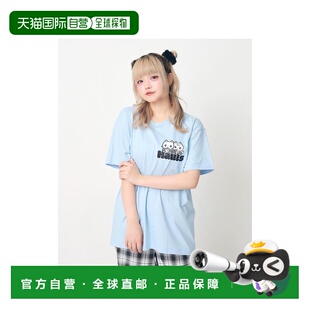 日本直邮日潮 hauls双子亲密大T恤夏天上衣女装