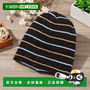 1h可退 日本直邮CA4LA 男女同款 单层针织 剪裁边球帽 亮片装饰 O