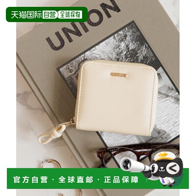 1h可退 日本直邮BAYFLOW 女装 迷你钱包 不对称结扣设计 光泽金属