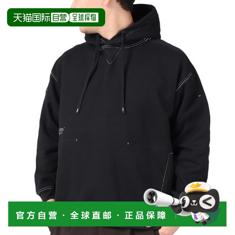 日本直邮（New Balance）男士1000宽松款运动连帽卫衣 黑色