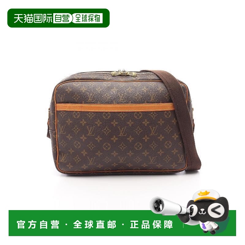 1h可退 日本直邮中古LV路易威登女包B级9新shoulder bag斜挎包斜