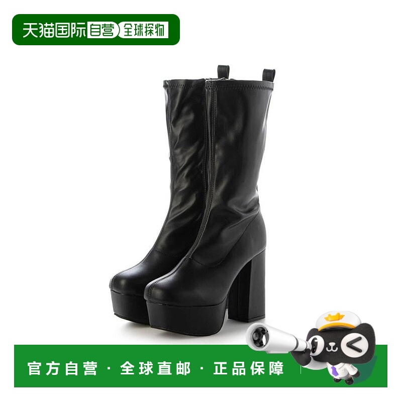 日本直邮日潮 Yosuke厚底靴4450026女士高跟时尚女靴潮流百搭