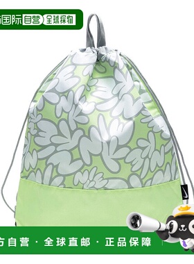 日本直邮Nike 印花基础抽绳水泳袋 10L [1994034-254] 绿色 儿童